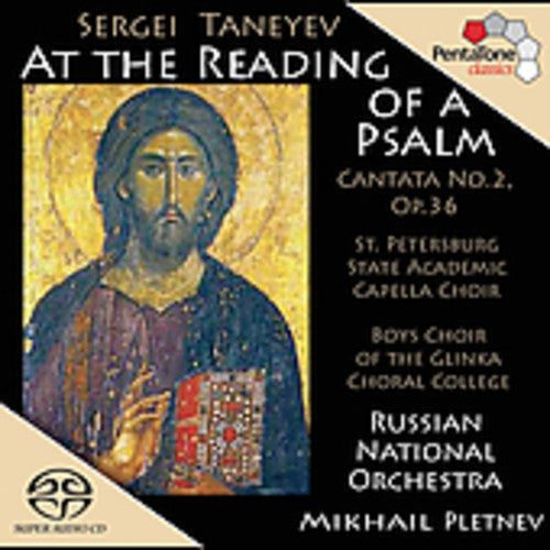 Taneyev / Pletnev / Russian Nat'L Orch: Cantata: At the Reading of a Psalm - SUPER-AUDIO CD