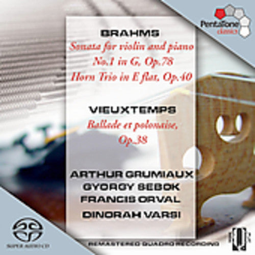 Brahms / Vieuxtemps / Grumiaux / Seboc / Varsi: Arthur Grumiaux Plays - SUPER-AUDIO CD