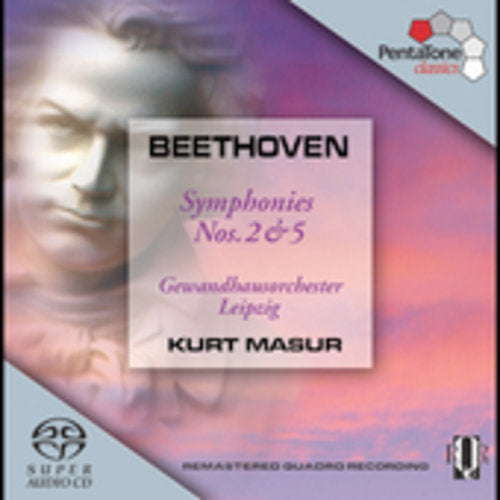 Beethoven / Masur / Gewandhaus Orch Leipzig: Symphonies 2 & 5 - SUPER-AUDIO CD