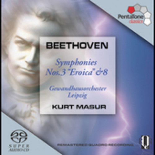 Beethoven / Masur / Gewandhaus Orch Leipzig: Symphonies 3 & 8 - SUPER-AUDIO CD