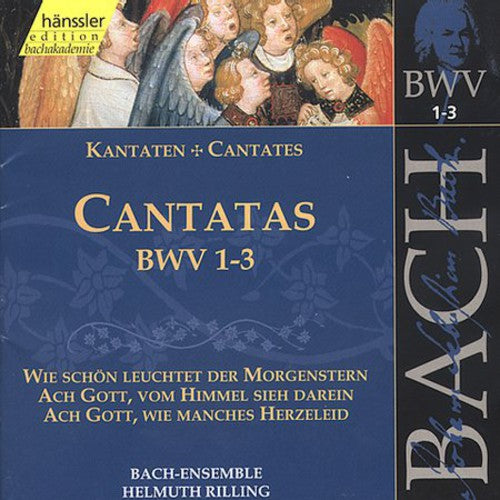 Helmuth Rilling: Sacred Cantatas BWV 1-3 - COMPACT DISCS