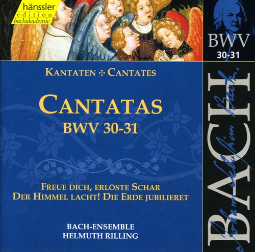 Bach / Gachinger Kantorei / Rilling: Sacred Cantatas BWV 30-31 - COMPACT DISCS