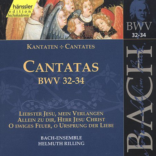Bach / Gachinger Kantorei / Rilling: Sacred Cantatas BWV 32 33 34 - COMPACT DISCS