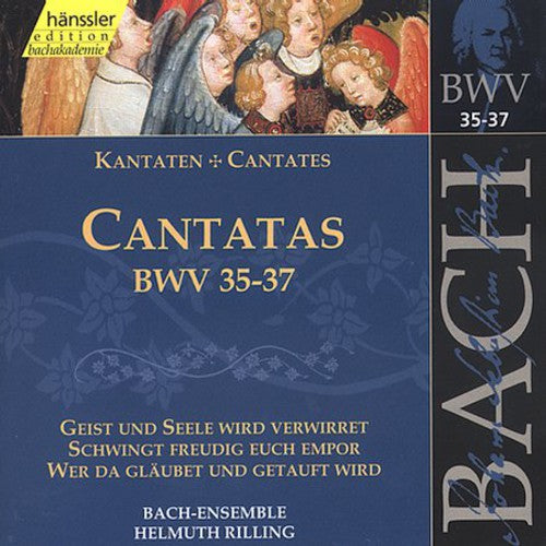 Bach / Gachinger Kantorei / Rilling: Sacred Cantatas BWV 35 36 37 - COMPACT DISCS