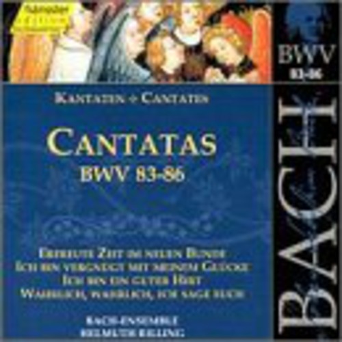 Bach / Gachinger Kantorei / Rilling: Sacred Cantatas BWV 83-86 - COMPACT DISCS