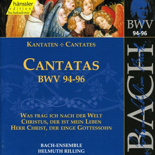 Bach / Bach-Ensemble, Rilling: Sacred Cantatas BWV 94-96 - COMPACT DISCS