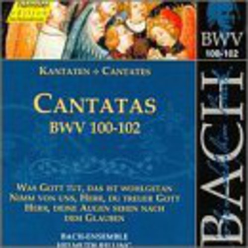 Bach / Gachinger Kantorei / Rilling: Sacred Cantatas BWV 100-102 - COMPACT DISCS