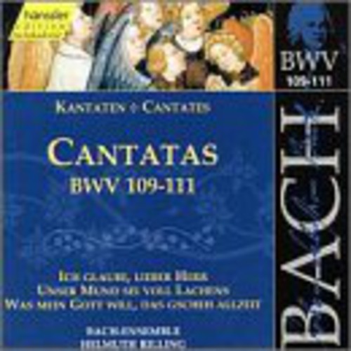 Bach / Gachinger Kantorei / Rilling: Sacred Cantatas BWV 109-111 - COMPACT DISCS
