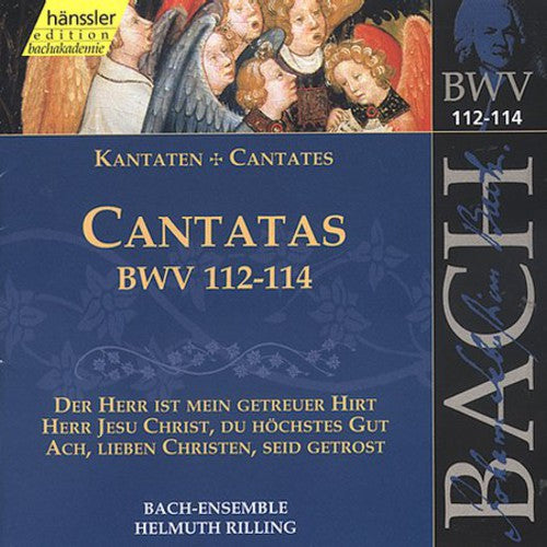 Bach / Gachinger Kantorei / Rilling: Sacred Cantatas BWV 112-114 - COMPACT DISCS