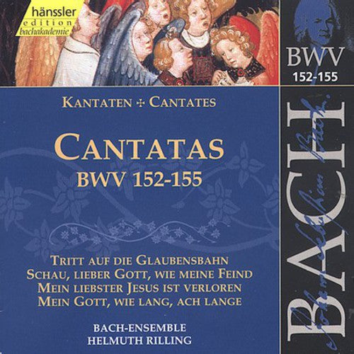 Bach / Gachinger Kantorei / Rilling: Sacred Cantatas BWV 152-155 - COMPACT DISCS