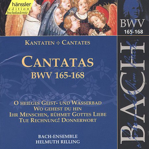 Bach / Gachinger Kantorei / Rilling: Sacred Cantatas BWV 165-168 - COMPACT DISCS