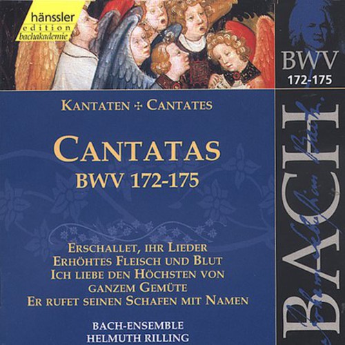 Bach / Gachinger Kantorei / Rilling: Sacred Cantatas BWV 172-175 - COMPACT DISCS