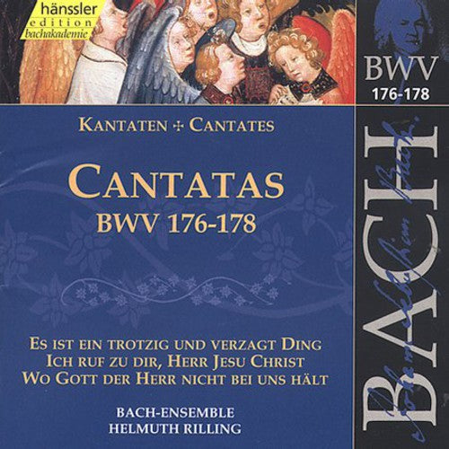 Bach / Gachinger Kantorei / Rilling: Sacred Cantatas BWV 176-178 - COMPACT DISCS