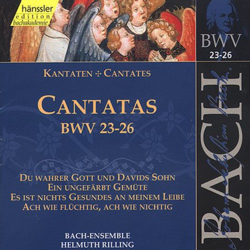 Bach / Gachinger Kantorei / Rilling: Sacred Cantatas BWV 23-26 - COMPACT DISCS