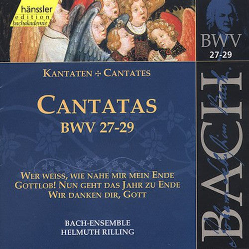Bach / Gachinger Kantorei / Rilling: Sacred Cantatas BWV 27 28 29 - COMPACT DISCS