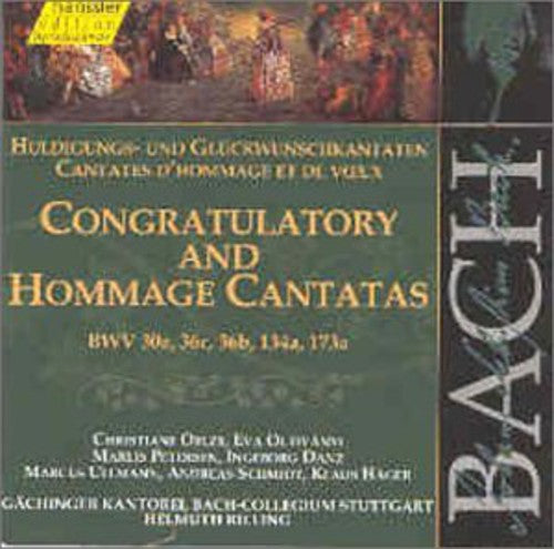Bach / Rilling: Secular Vocal Music - COMPACT DISCS