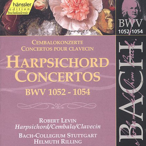 Bach / Levin / Bach Collegium Stuttgart / Rilling: Harpsichord Concertos 1 - COMPACT DISCS