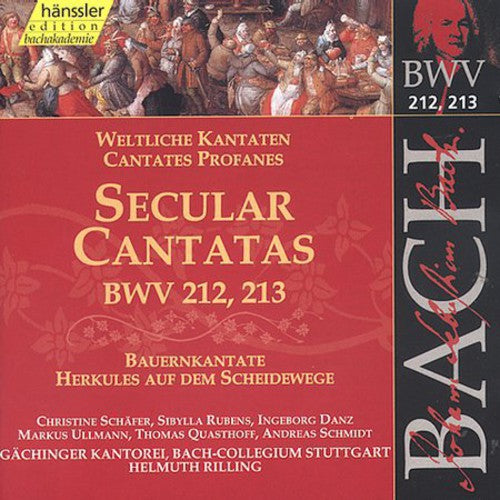 Bach / Gachinger Kantorei / Rilling: Secular Cantatas BWV 212-213 - COMPACT DISCS