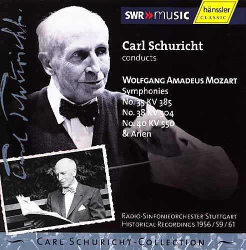 Mozart / Schuricht / Rso Stuttgart Swr: Symphonies 35 38 & 40