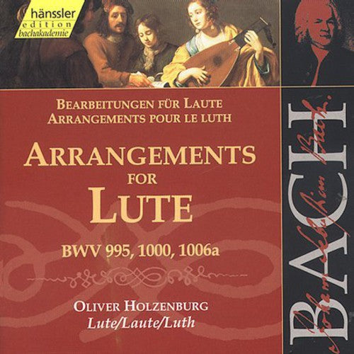 Bach / Holzenburg: Arrangements for Lute - COMPACT DISCS