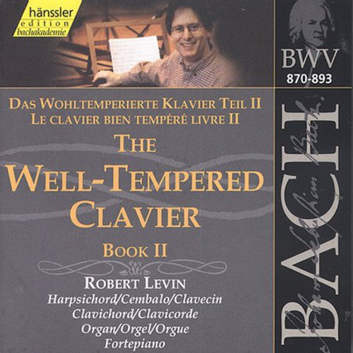 Bach / Levin / Lislvand: Well Tempered Clavier 2 - COMPACT DISCS