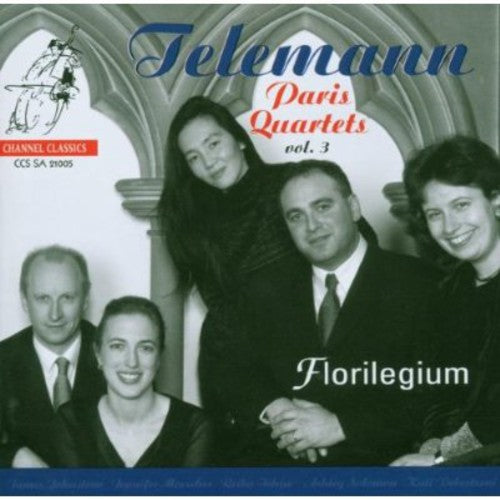 Telemann / Florilegium: Paris Quartets 3 - SUPER-AUDIO CD