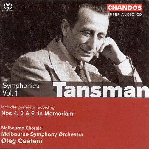 Tansman / Melbourne Symphony Orchestra / Caetani: Symphonies 1 - SUPER-AUDIO CD