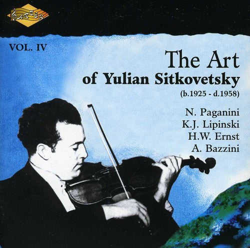Yulian Sitkovetsky: Art of Yulian 4 - COMPACT DISCS