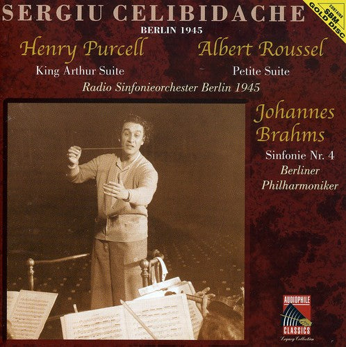 Brahms / Celibidache / Berlin Phil Orch: Brahms: Sym No 1 / Purcell: King Arthur Ste