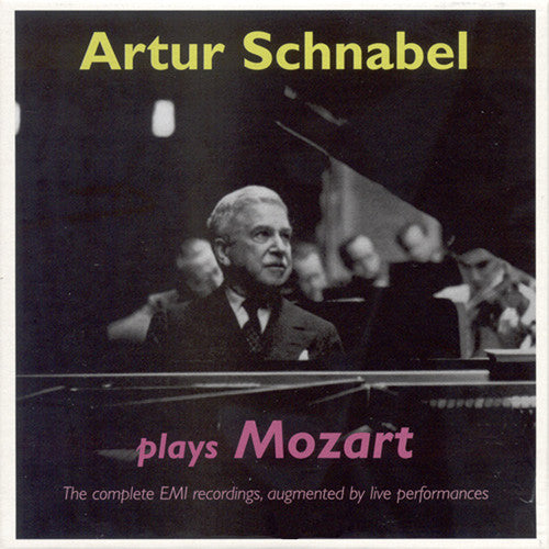 Mozart / Schnabel: Artur Schnabel Plays Mozart