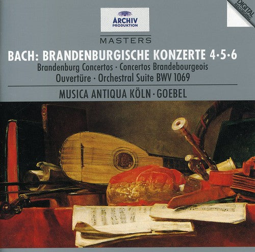 Bach, J.S. / Goebel / Musica Antiqua Koln: Brandenburg Concertos 4 5 & 6