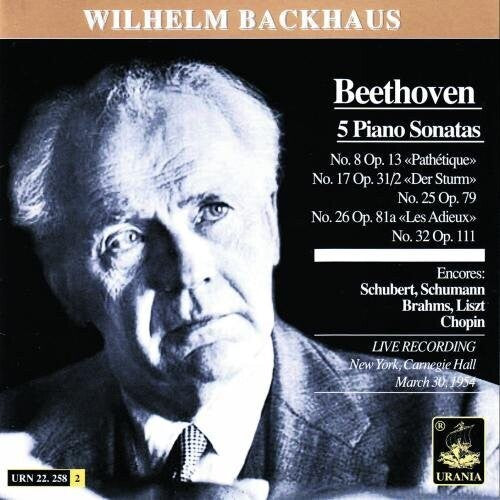 Beethoven / Backhaus: 5 Piano Sonatas