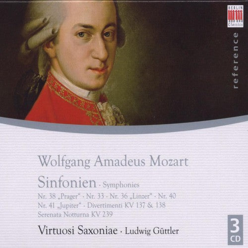 Mozart / Virtuosi Saxoniae / Guttler: Symphonies