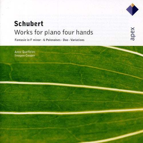 Schubert / Queffelec, Anne / Cooper, Imogen: Schubert: 4 Hands Pno Works