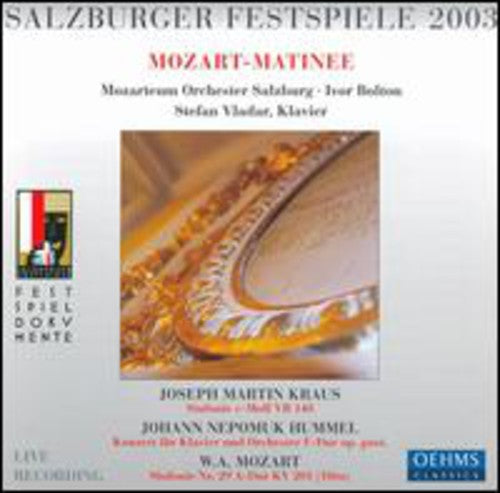 Kraus / Hummel / Mozart / Vladar: Symphony / Piano Concerto / Symphony 29