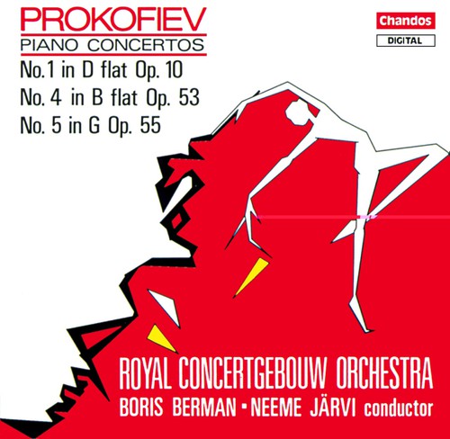 Prokofiev / Jarvi / Cgb: Piano Concerti 1,4, & 5