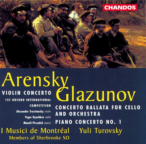 Arensky / Glazunov / Turovsky: Violin Concerto in A minor Op 54