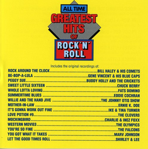 All Time Greatest Rock N Roll / Various: All Time Greatest Rock N Roll / Various