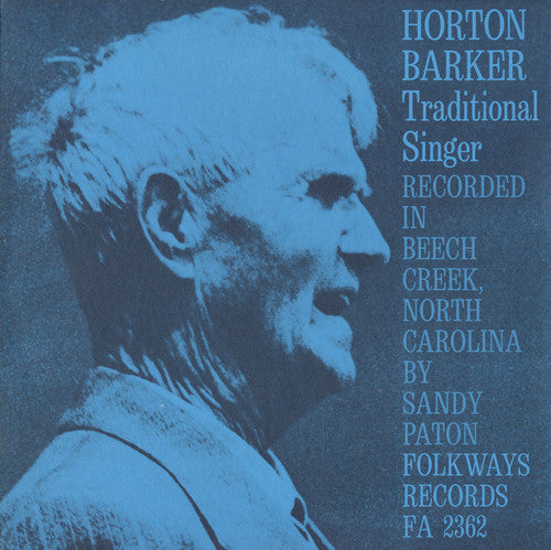 Barker, Horton: Traditional Singer