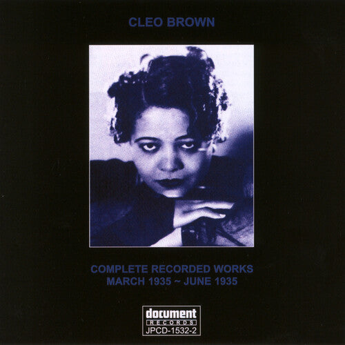 Brown, Cleo: Complete Recorded Works March 1935 - June 1935