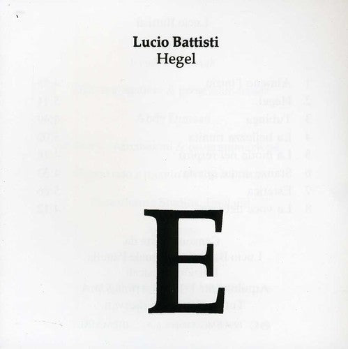 Battisti, Lucio: Hegel