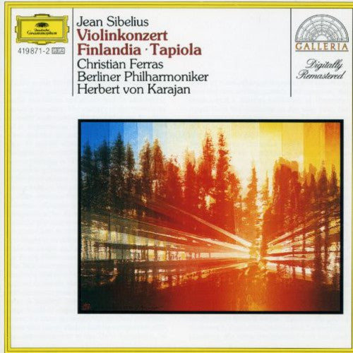 Sibelius / Karajan / Ferras / Berliner Phil: Violin Concerto Finlandia Tapiola