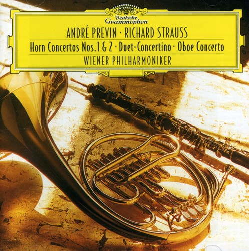 Strauss, R. / Stransky / Janezic / Schmidt / Vpo: Horn Concertos Nos 1 & 2 Duett Concertino Oboe