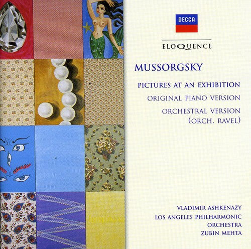 Mussorgsky / Ashkenazy / La Sym Orch / Mehta: Mussorgsky: Pictures at An Exhibition (Pno & Orch)