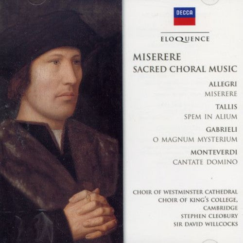 Cleobury / Willcocks: Miserere-Sacred Choral Music