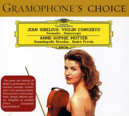 Sibelius / Mutter / Previn / Staatskapelle Dresden: Violin Concerto in D minor / Serenade 1 & 2