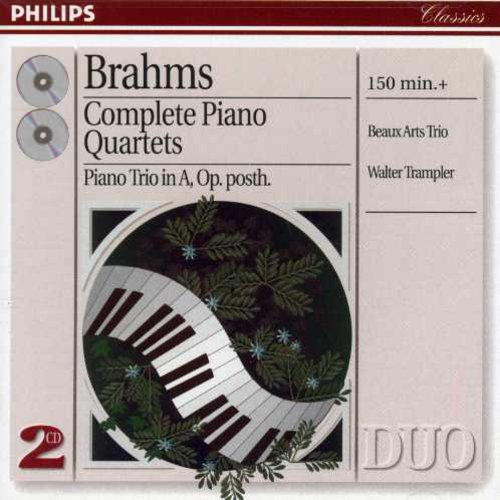 Brahms / Trampler / Beaux Arts Trio: Complete Piano Quartets