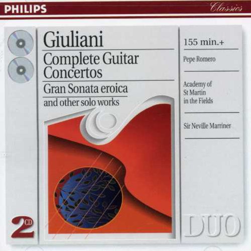 Giuliani / Romero / Marriner: Complete Guitar Concertos