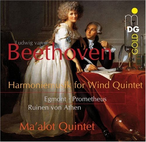 Beethoven / Ma'Alot Quintet: Harmoniemusick for Wind Quintet O Egmont