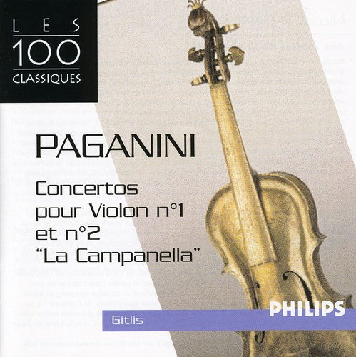 Paganini / Gitlis, Ivry: Paganini: VLN Ctos 1 & 2 / Caprices Nos 13 20 & 24